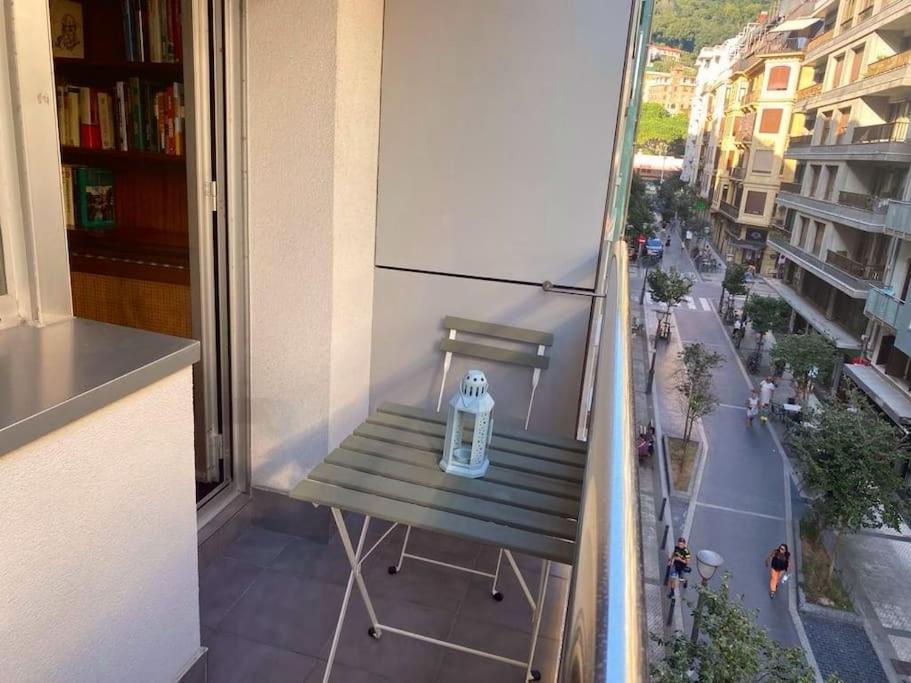 Terraza Playa Y Calle Peatonal Ess03377 San Sebastián Zewnętrze zdjęcie